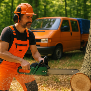Baumfällung bis 25cm Stammdurchmesser – inkl. Abtransport im Umkreis von 20 km um Leipzig